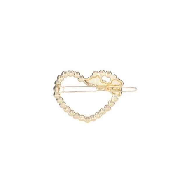 BARBIE x GOODY Ltd Ed. Pearls Heart Hair Clip - Picture 3 of 6